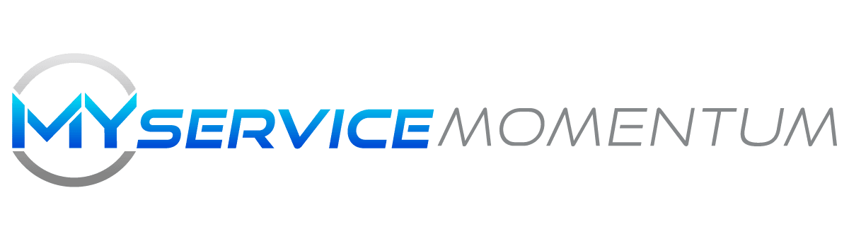 myservicemomentum logo full color gradient